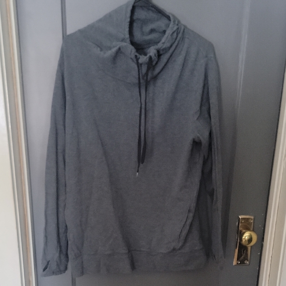 Cuddl Duds Charcoal Comfortwear Pullover